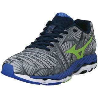 MIZUNO Wave Paradox Men Support  Alloy/Green Flash/Dazzling Blue J1GC144035