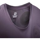 Salomon S/LAB NSO TEE M Fabe Bordeaux light blue