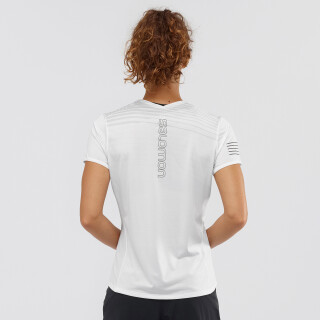 Salomon SENSE TEE W Farbe WHITE / LUNAR ROCK