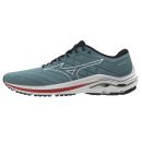 MIZUNO Wave Inspire 18 Men SBlue/Wht/NFlame Support...