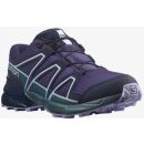 Salomon Schuhe SPEEDCROSS CSWP Jr. Grape/Mallard Blue/Lavender