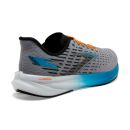 BROOKS Hyperion  Laufschuh Mens Speed Neutral Farbe Grey/Atomic Blue/Scarlet