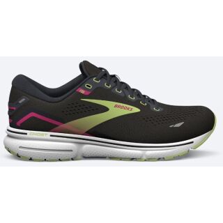BROOKS Ghost 15 Womens Cushion Neutral (Black/Ebony/Sharp Green) #1